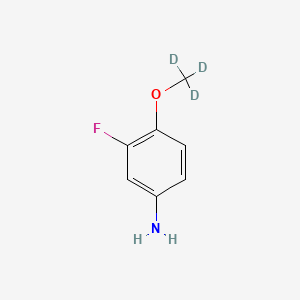 3-Fluoro-4-(methoxy-D3)aniline