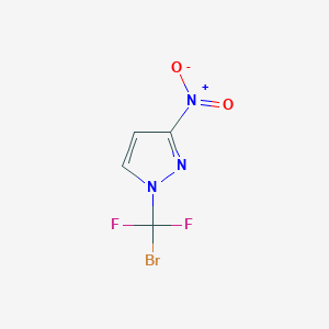 1-(bromodifluoromethyl)-3-nitro-1H-pyrazole