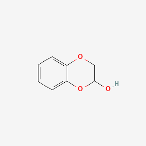 molecular formula C8H8O3 B1345575 2,3-Dihydro-1,4-benzodioxin-2-ol CAS No. 5770-59-2