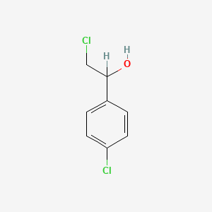 molecular formula C8H8Cl2O B1345576 2-Chloro-1-(4-chlorophenyl)ethanol CAS No. 6378-66-1