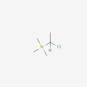 B1345580 1-Chloroethyltrimethylsilane CAS No. 7787-87-3