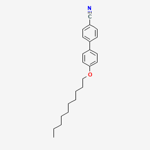 molecular formula C23H29NO B1345585 4-氰基-4'-癸氧基联苯 CAS No. 70247-25-5