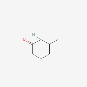 molecular formula C8H14O B1345592 2,3-Dimethylcyclohexan-1-one CAS No. 1551-88-8