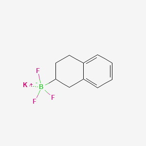 Potassium trifluoro(1,2,3,4-tetrahydronaphthalen-2-yl)boranuide