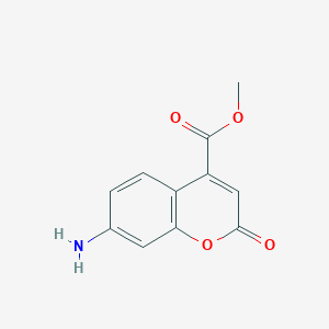 Methyl 7-amino-2-oxo-2H-1-benzopyran-4-carboxylate