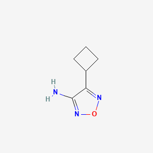 4-Cyclobutyl-1,2,5-oxadiazol-3-amine