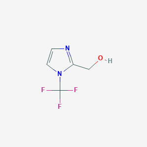 [1-(trifluoromethyl)-1H-imidazol-2-yl]methanol