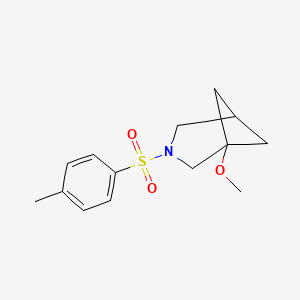 1-Methoxy-3-(4-methylbenzenesulfonyl)-3-azabicyclo[3.1.1]heptane