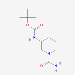 Tert-butyl (1-carbamoylpiperidin-3-yl)carbamate