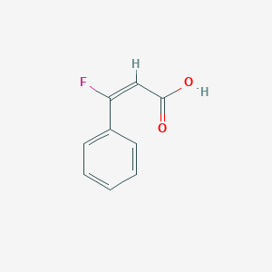 (2E)-3-fluoro-3-phenylprop-2-enoic acid