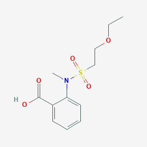 2-(N-methyl2-ethoxyethanesulfonamido)benzoic acid