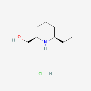 rac-[(2R,6R)-6-ethylpiperidin-2-yl]methanol hydrochloride