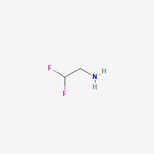 molecular formula C2H5F2N B1345623 2,2-二氟乙胺 CAS No. 430-67-1