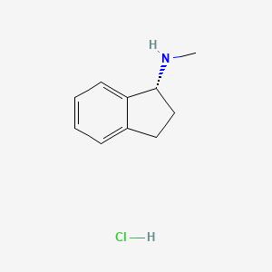 (1R)-N-methyl-2,3-dihydro-1H-inden-1-amine hydrochloride