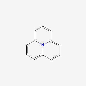 molecular formula C12H9N B1345626 Pyrido[2,1,6-de]quinolizine CAS No. 519-61-9