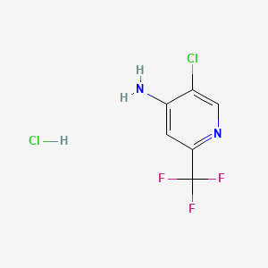 5-Chloro-2-(trifluoromethyl)pyridin-4-amine hydrochloride