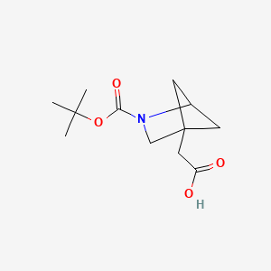 2-{2-[(Tert-butoxy)carbonyl]-2-azabicyclo[2.1.1]hexan-4-yl}acetic acid