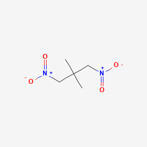 molecular formula C5H10N2O4 B1345633 2,2-Dimethyl-1,3-dinitropropane CAS No. 762-98-1