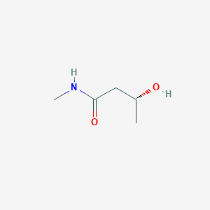 (3R)-3-hydroxy-N-methylbutanamide