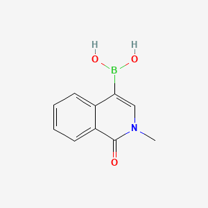 (2-Methyl-1-oxo-1,2-dihydroisoquinolin-4-yl)boronic acid