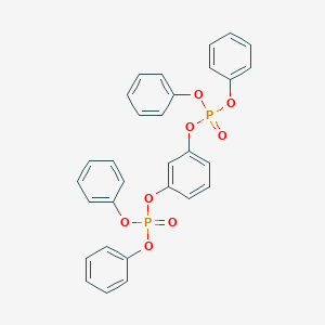molecular formula C30H24O8P2 B134564 Resorcinol bis(diphenyl phosphate) CAS No. 57583-54-7