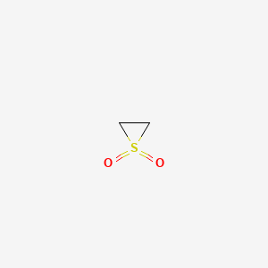molecular formula C2H4O2S B1345643 Thiirane, 1,1-dioxide- CAS No. 1782-89-4