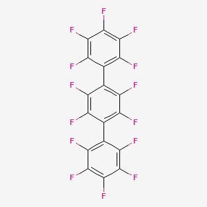 molecular formula C18F14 B1345652 Perfluoro-p-terphenyl CAS No. 3008-31-9