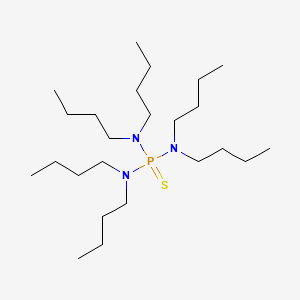 molecular formula C24H54N3PS B1345657 Hexabutylthiophosphoramide CAS No. 3949-47-1