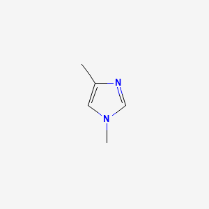 molecular formula C5H8N2 B1345669 1,4-二甲基咪唑 CAS No. 6338-45-0