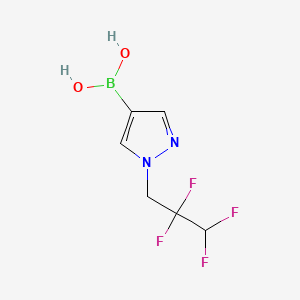 1-(2,2,3,3-Tetrafluoropropyl)pyrazole-4-boronic Acid