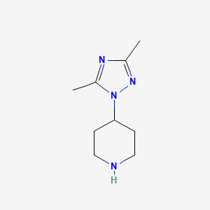 4-(dimethyl-1H-1,2,4-triazol-1-yl)piperidine