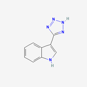 3-(2H-tetrazol-5-yl)-1H-indole