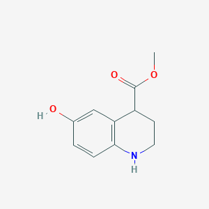 Methyl 6-hydroxy-1,2,3,4-tetrahydroquinoline-4-carboxylate