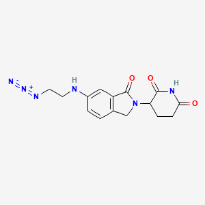 3-{6-[(2-azidoethyl)amino]-1-oxo-2,3-dihydro-1H-isoindol-2-yl}piperidine-2,6-dione