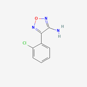 4-(2-Chlorophenyl)-1,2,5-oxadiazol-3-amine