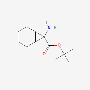 Tert-butyl 7-aminobicyclo[4.1.0]heptane-7-carboxylate