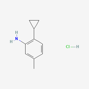 2-Cyclopropyl-5-methylaniline hydrochloride