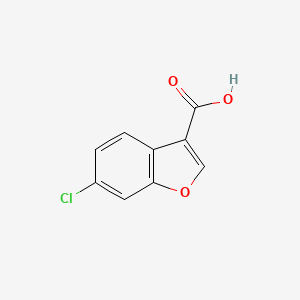 6-Chloro-1-benzofuran-3-carboxylic acid