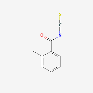 molecular formula C9H7NOS B1345688 2-Methylbenzoyl isothiocyanate CAS No. 28115-85-7