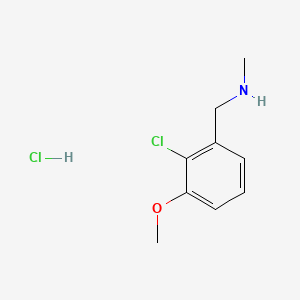 [(2-Chloro-3-methoxyphenyl)methyl](methyl)amine hydrochloride