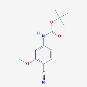 Tert-butyl (4-cyano-3-methoxyphenyl)carbamate