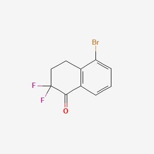 5-Bromo-2,2-difluoro-1,2,3,4-tetrahydronaphthalen-1-one