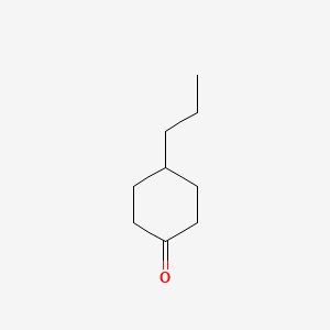 molecular formula C9H16O B1345700 4-丙基环己酮 CAS No. 40649-36-3