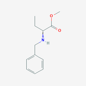 Methyl (2R)-2-(benzylamino)butanoate