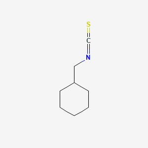 molecular formula C8H13NS B1345704 Cyclohexanemethyl isothiocyanate CAS No. 52395-66-1