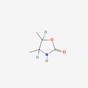 molecular formula C5H9NO2 B1345712 4,5-Dimethyl-2-oxazolidinone CAS No. 58628-98-1