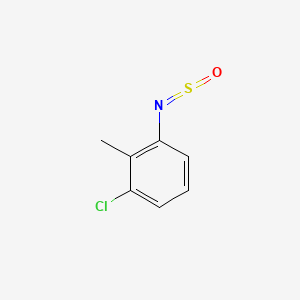 molecular formula C7H6ClNOS B1345724 1-Chloro-2-methyl-3-(sulfinylamino)benzene CAS No. 82608-90-0