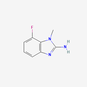 7-fluoro-1-methyl-1H-1,3-benzodiazol-2-amine