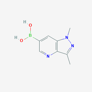 (1,3-Dimethylpyrazolo[4,3-B]pyridin-6-YL)boronic acid