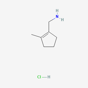 1-(2-Methylcyclopent-1-en-1-yl)methanamine hydrochloride